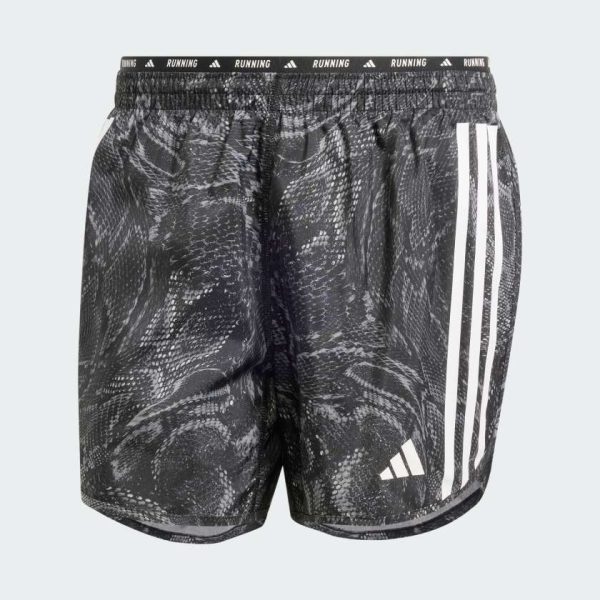 Шорти для бігу Own the Run Excite Allover Print AEROREADY