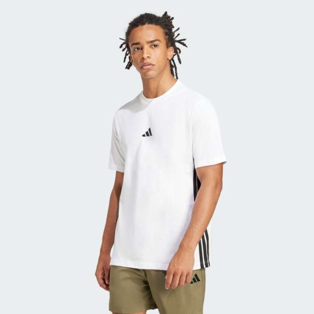 Футболка Essentials 3-Stripes Single Jersey