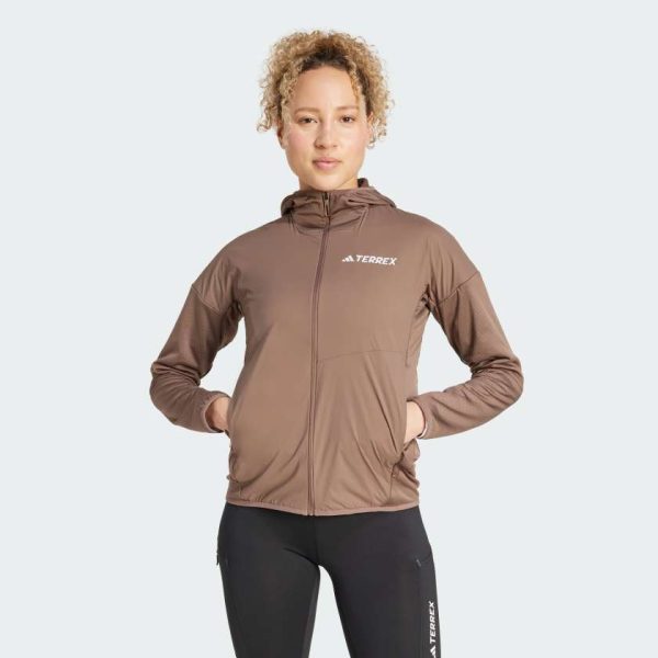 Куртка Terrex Xperior Climawarm+ Wind Light Fleece Hooded