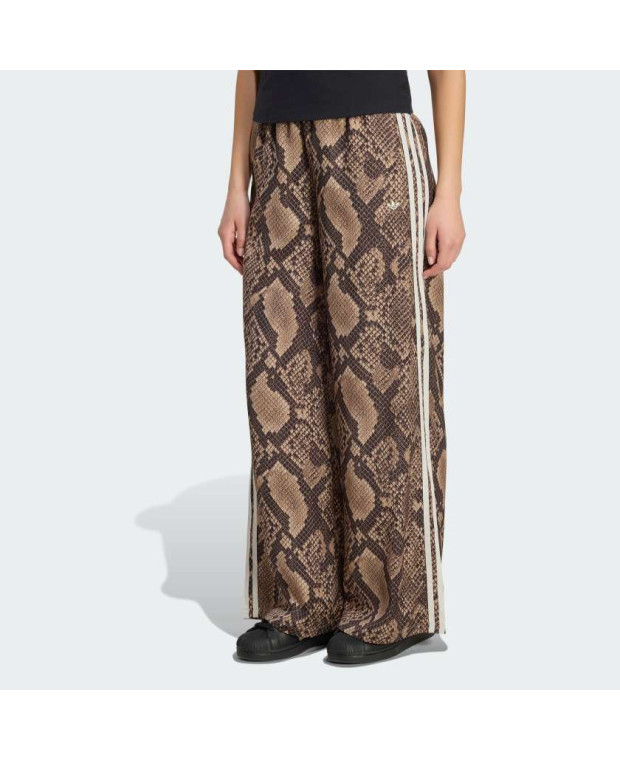 Штани SATIN SNAKE PRINT WIDE LEG