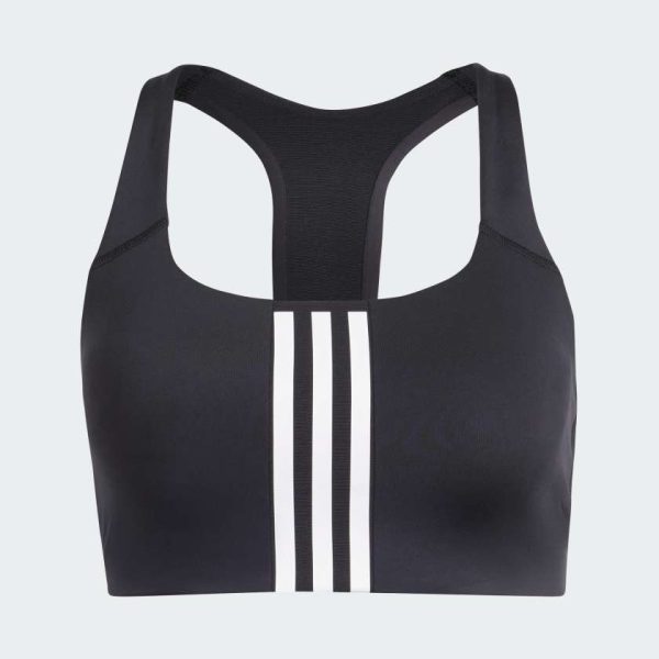 Спортивне бра Powerimpact Training Medium-Support 3-Stripes