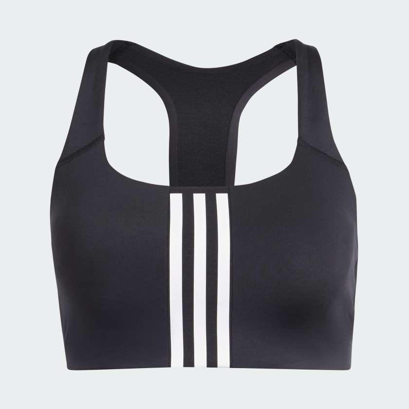 Спортивне бра Powerimpact Training Medium-Support 3-Stripes