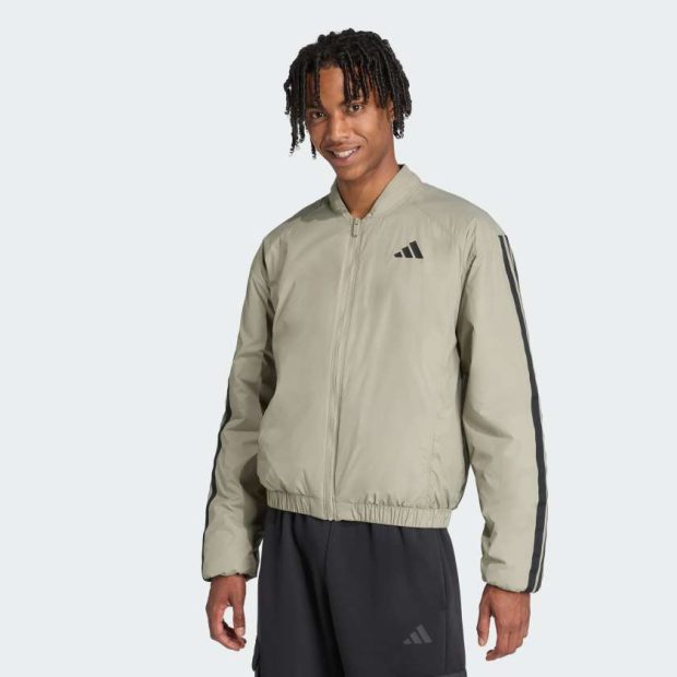 Бомбер Essentials CLIMAWARM 3-Stripes Insulated