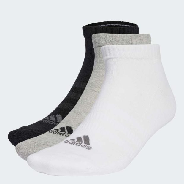 Три пари низьких шкарпеток Cushioned Low-Cut Socks
