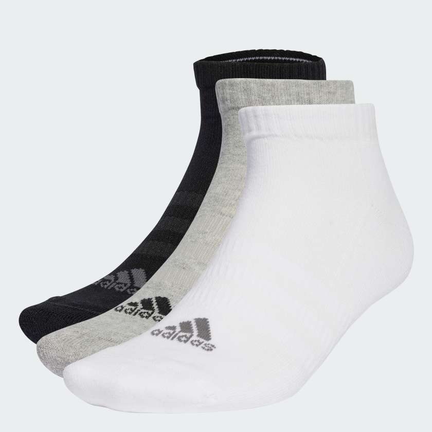 Три пари низьких шкарпеток Cushioned Low-Cut Socks