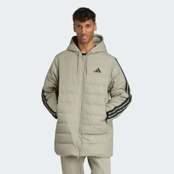 Пуховая парка Essentials CLIMAWARM 3-Stripes