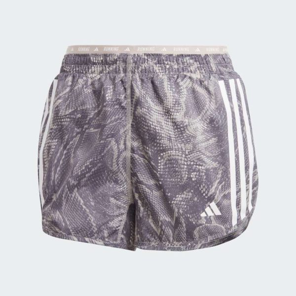 Шорти для бігу Own the Run Excite Allover Print AEROREADY