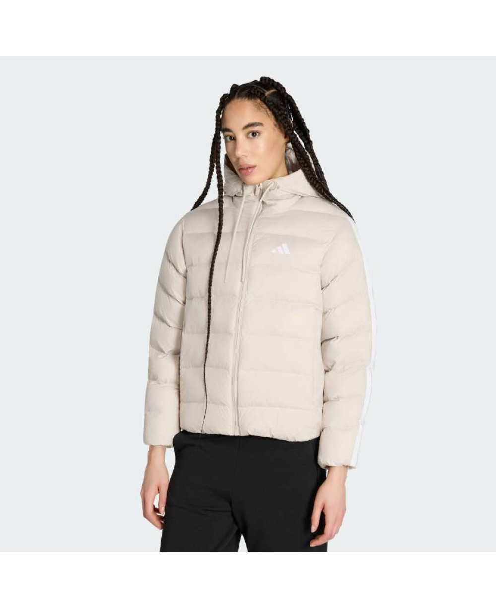 Куртка Essentials CLIMAWARM 3-Stripes Synthetic Down Hooded