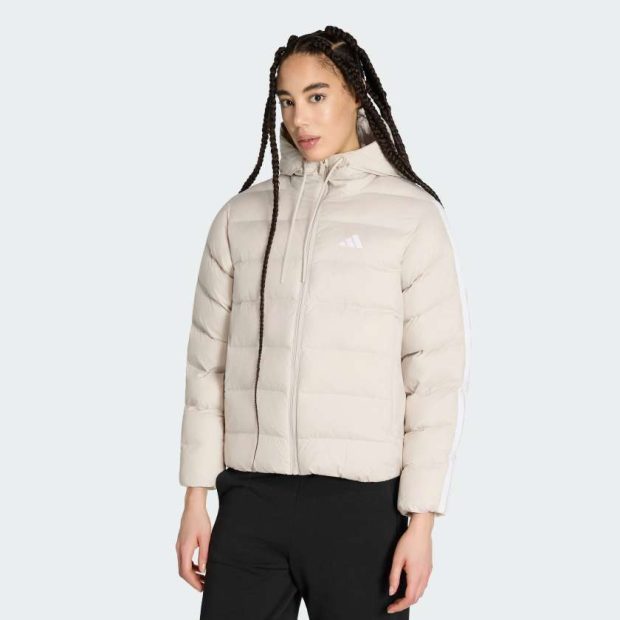 Куртка Essentials CLIMAWARM 3-Stripes Synthetic Down Hooded