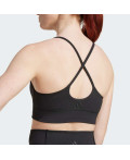 Бра adidas All Me Light Support Rib Long Line