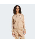 Толстовка Essentials 3-Stripes Full-Zip Fleece