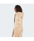 Толстовка Essentials 3-Stripes Full-Zip Fleece