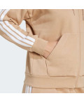 Толстовка Essentials 3-Stripes Full-Zip Fleece