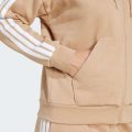 Толстовка Essentials 3-Stripes Full-Zip Fleece