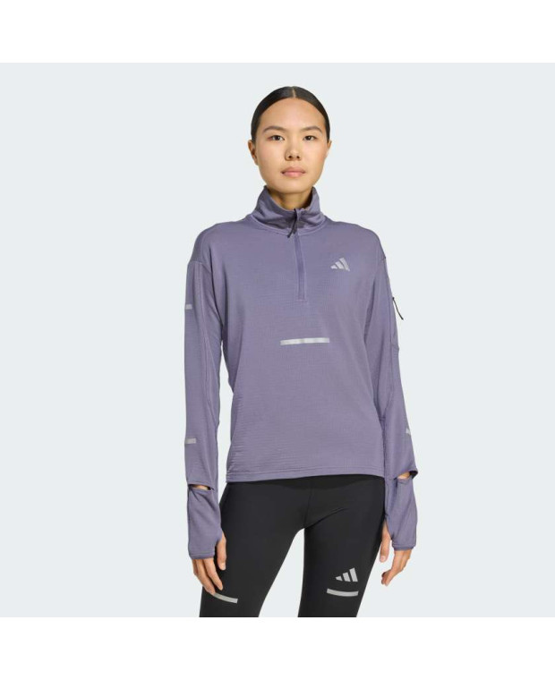 Спортивна кофта Adi365 Running CLIMAWARM+ Half-Zip