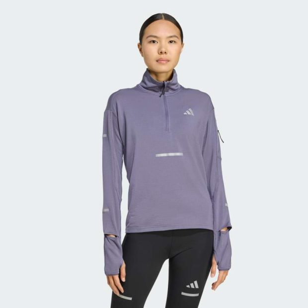 Спортивна кофта Adi365 Running CLIMAWARM+ Half-Zip