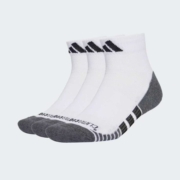 Три пары носков Performance CLIMACOOL Cushioned  Quarter