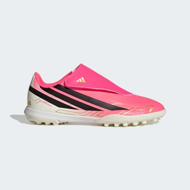 Бутси F50 HYPERFAST CLUB Velcro Football Kids