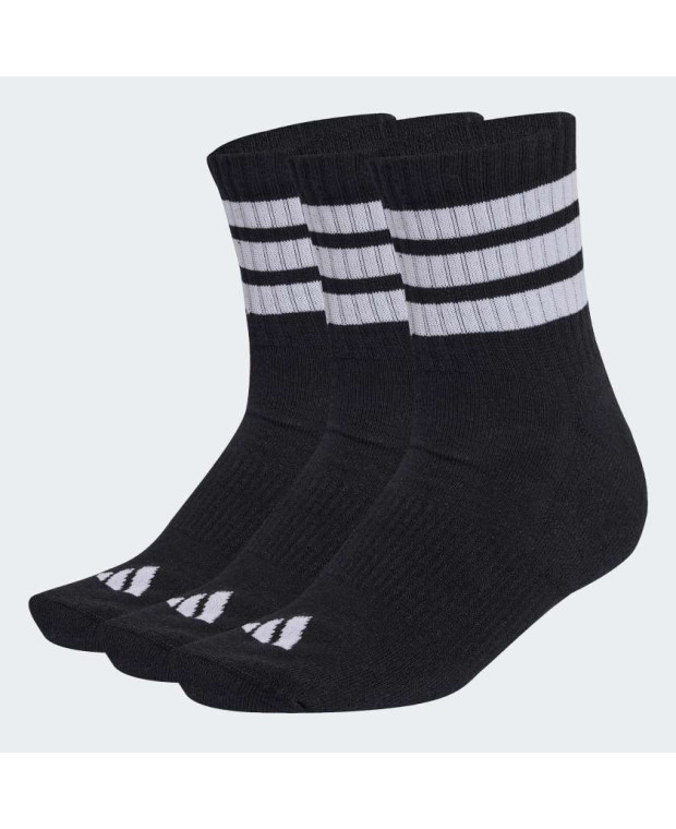 Три пари шкарпеток 3-Stripes Cushioned Sportswear Mid-Cut