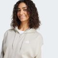 Толстовка Essentials 3-Stripes Full-Zip Fleece
