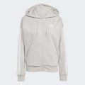 Толстовка Essentials 3-Stripes Full-Zip Fleece