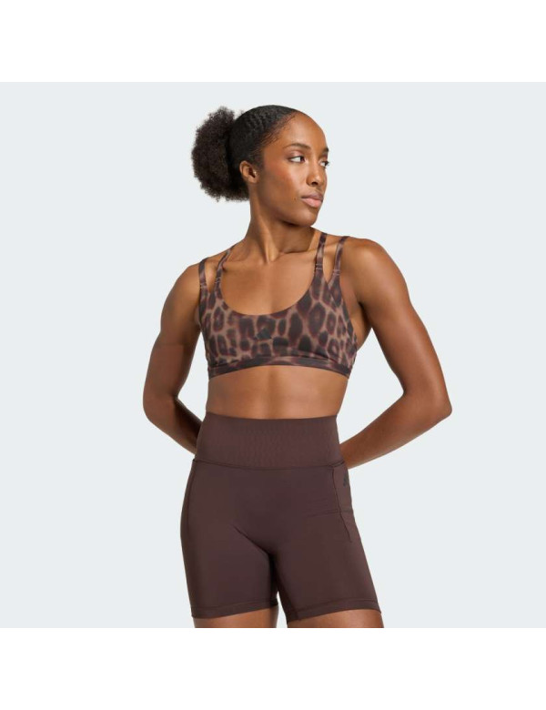 Бра Optime Leopard Strappy Light Support