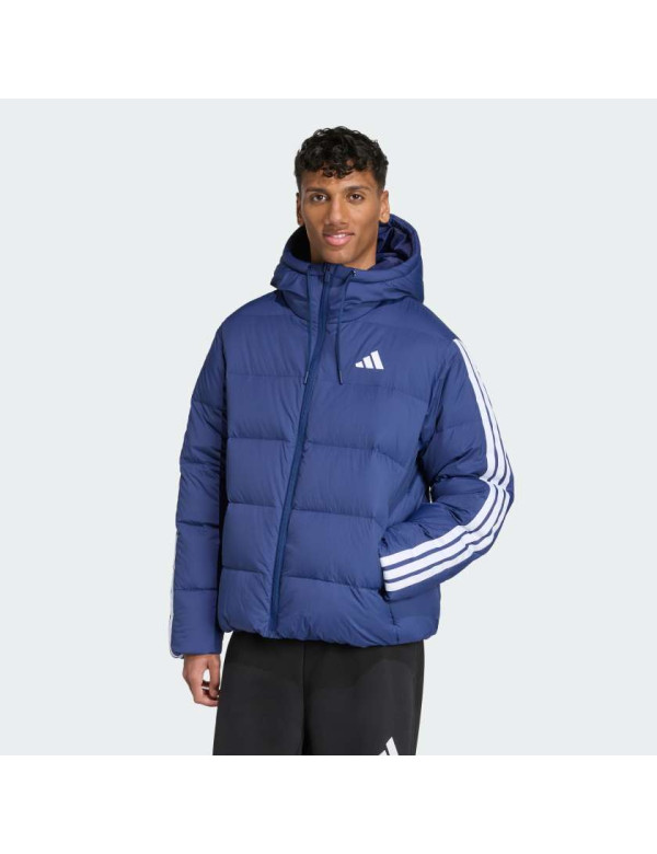Пуховик Essentials Climawarm 3-Stripes Puffer Hooded