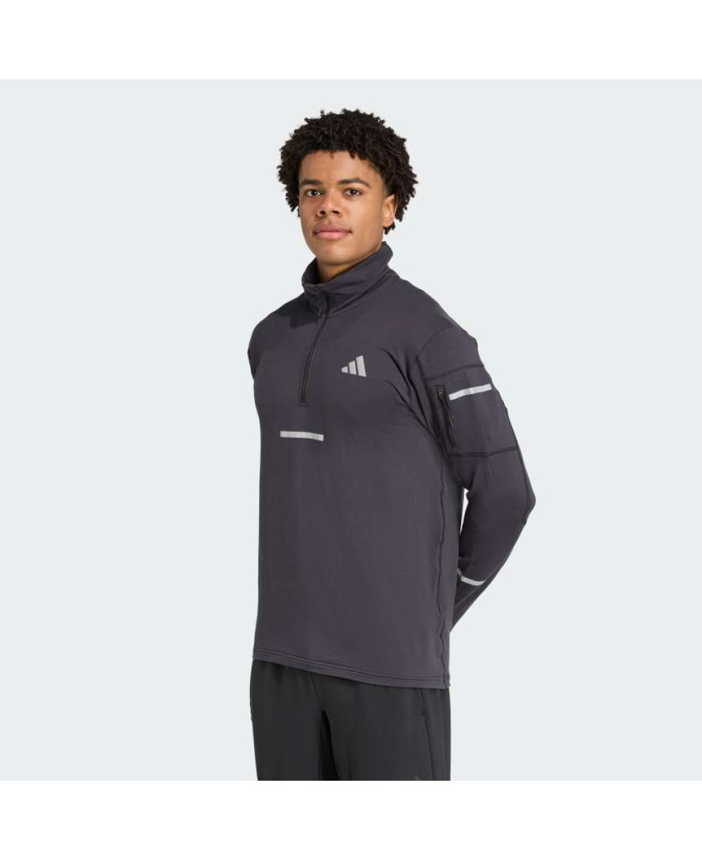 Спортивна кофта Adi365 Running CLIMAWARM+ Half-Zip