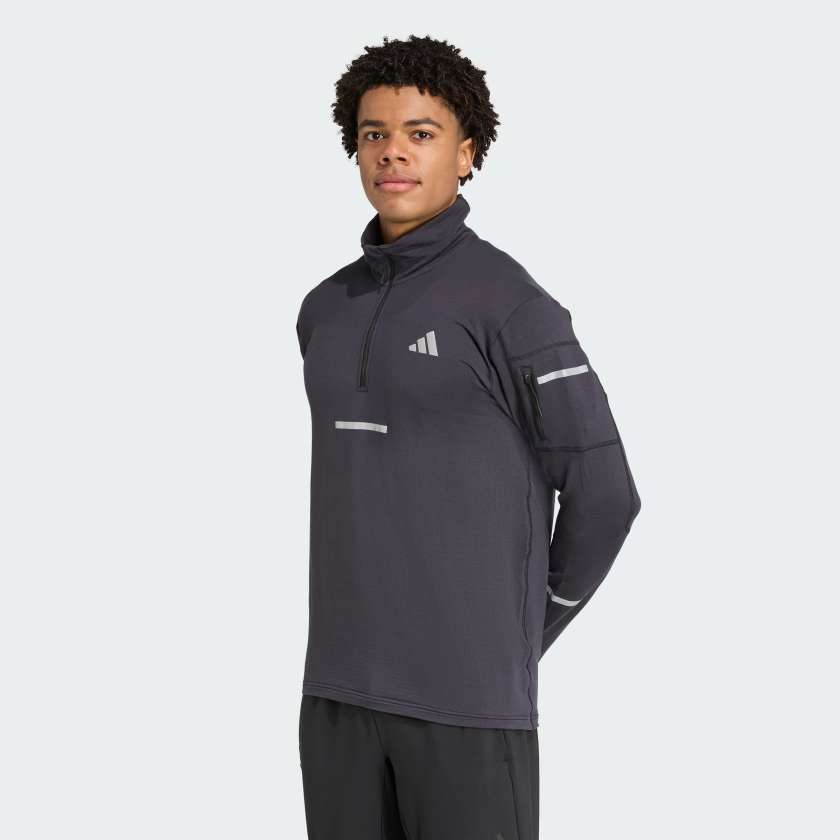 Спортивна кофта Adi365 Running CLIMAWARM+ Half-Zip