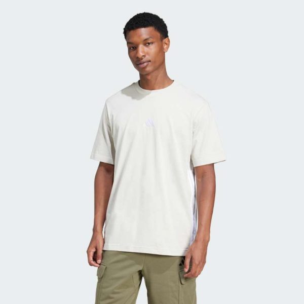 Футболка Essentials 3-Stripes Single Jersey