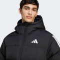 Пуховик Essentials Climawarm 3-Stripes Puffer Hooded