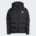 Пуховик Essentials Climawarm 3-Stripes Puffer Hooded