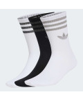 Три пари шкарпеток 3 STRIPES GLITTER CREW SOCKS
