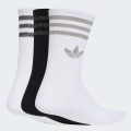 Три пари шкарпеток 3 STRIPES GLITTER CREW SOCKS