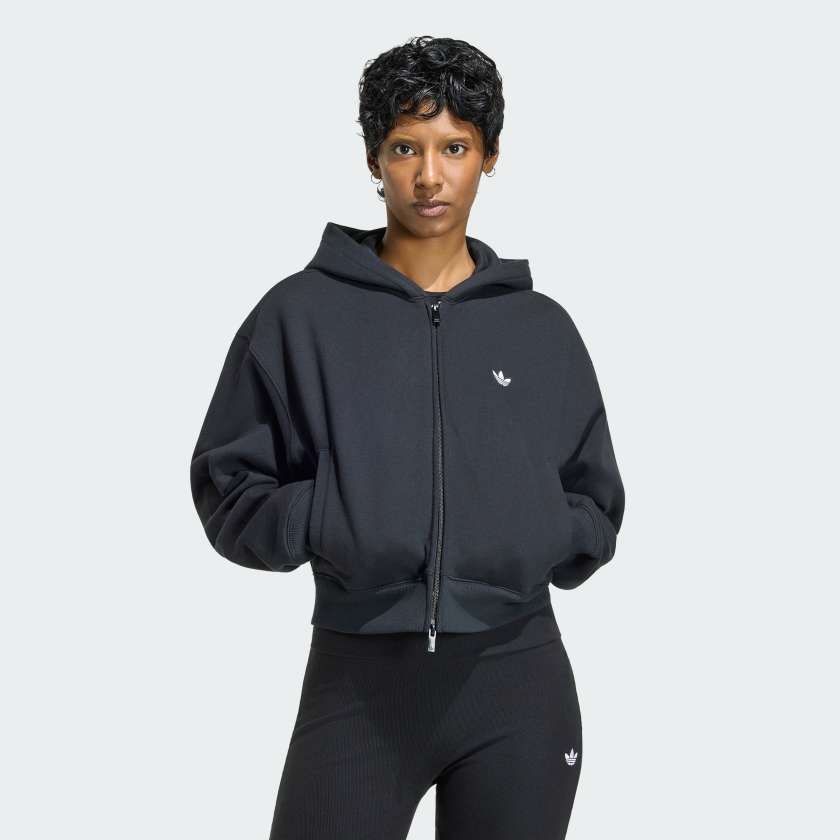 Толстовка ESSENTIALS FLEECE CROPPED FZ
