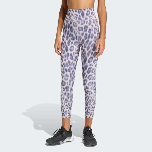Легінси Optime Essentials Workout Leopard 7/8