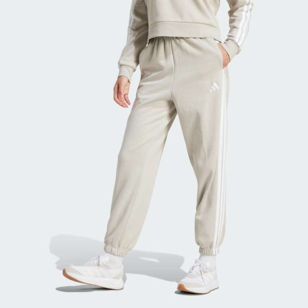 Джогери Essentials 3-Stripes Fleece Loose-Fit
