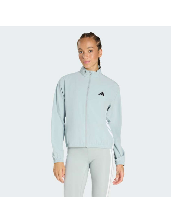 Куртка Train Essentials 3-Stripes Woven Warm-Up Jack