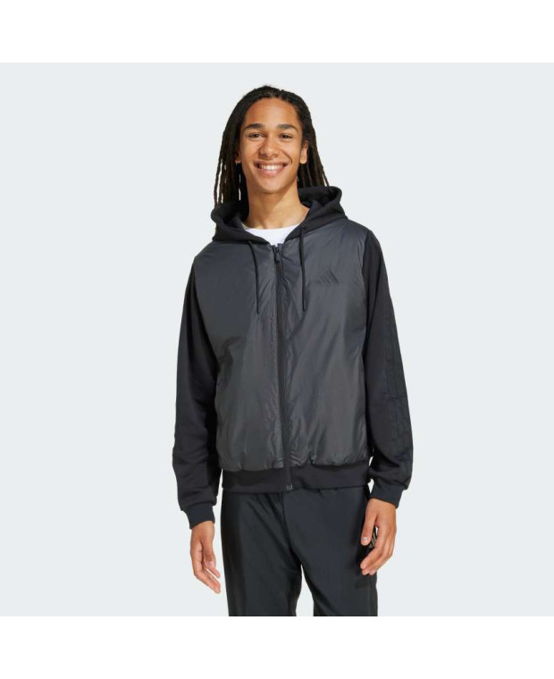 Куртка Essentials CLIMAWARM 3-Stripes Insulated Hooded Hybrid