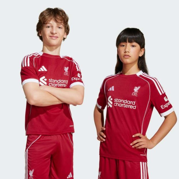 Домашнє джерсі Liverpool FC 25/26 Home Kids