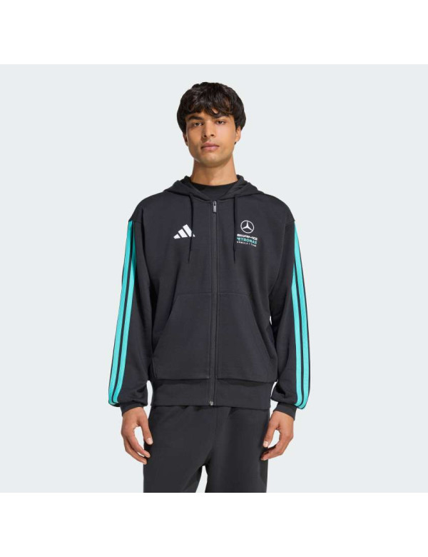 Толстовка MERCEDES - AMG PETRONAS FORMULA 1 TEAM DNA FULL ZIP