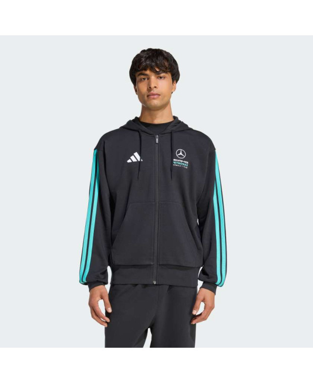 Толстовка MERCEDES - AMG PETRONAS FORMULA 1 TEAM DNA FULL ZIP