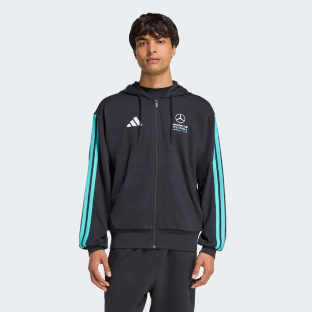 Толстовка MERCEDES - AMG PETRONAS FORMULA 1 TEAM DNA FULL ZIP