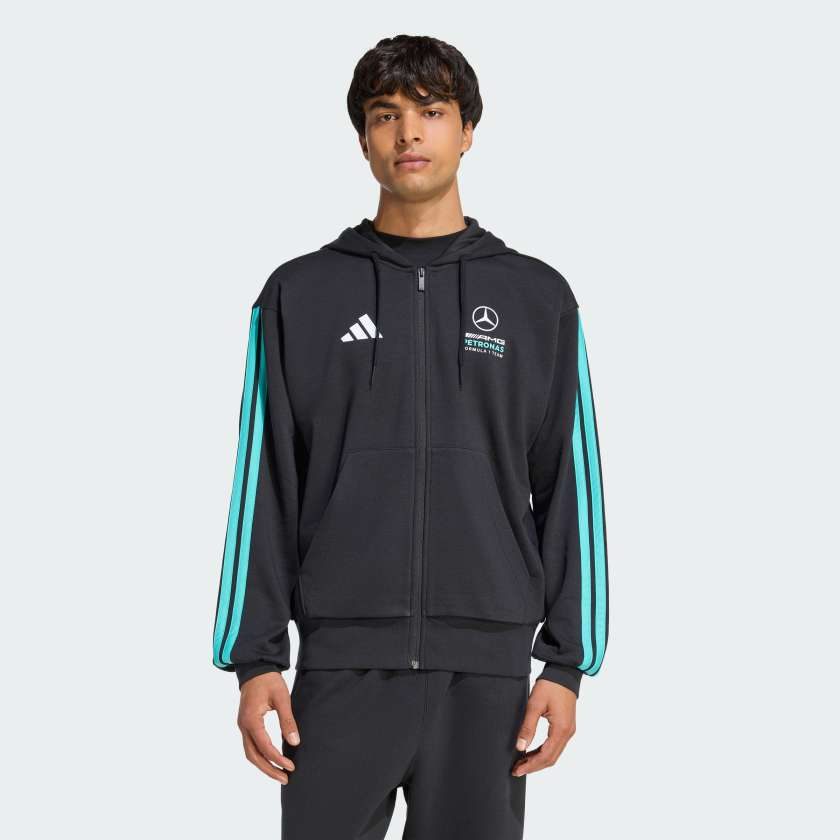 Толстовка MERCEDES - AMG PETRONAS FORMULA 1 TEAM DNA FULL ZIP
