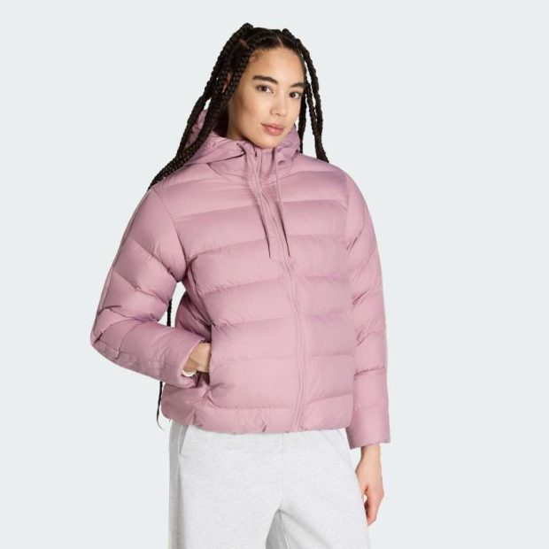 Куртка Essentials CLIMAWARM 3-Stripes Synthetic Down Hooded