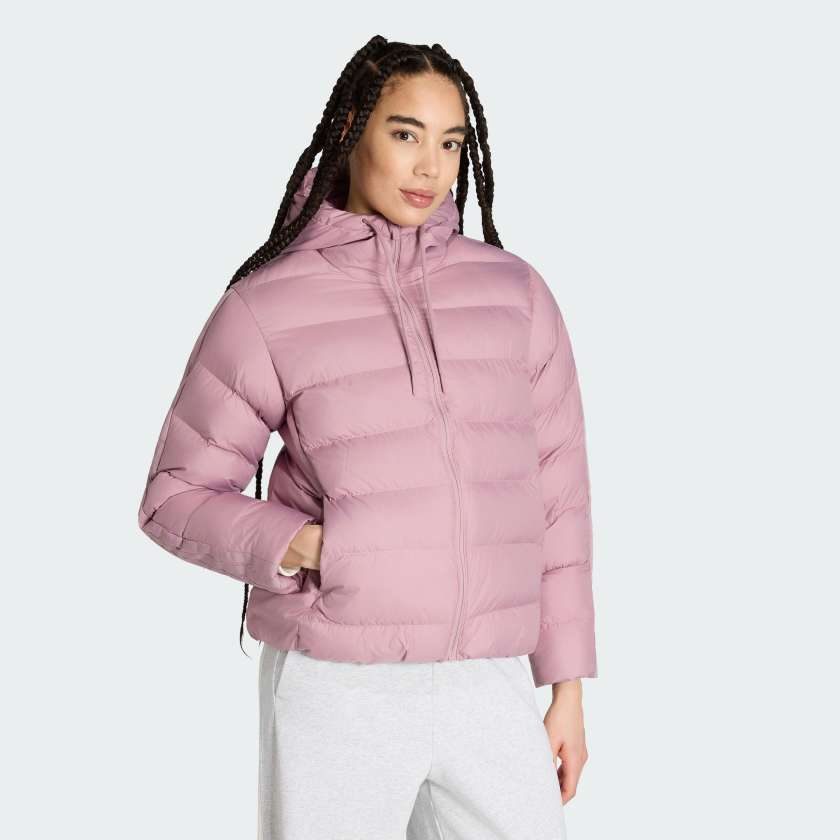 Куртка Essentials CLIMAWARM 3-Stripes Synthetic Down Hooded