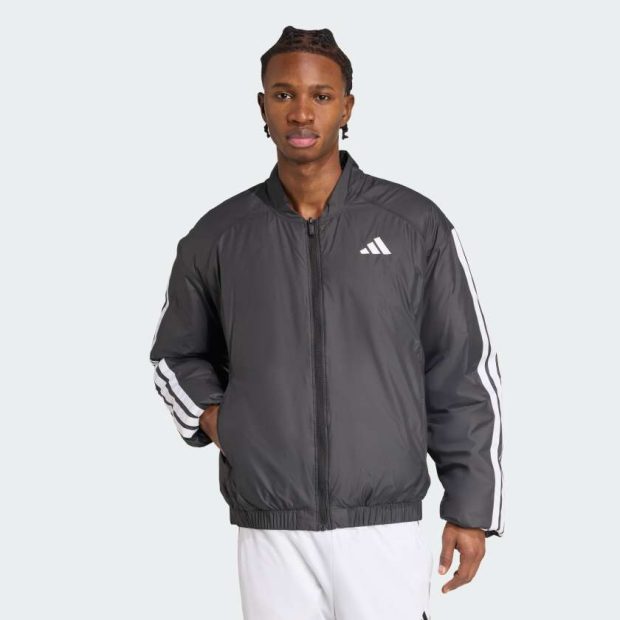 Бомбер Essentials CLIMAWARM 3-Stripes Insulated