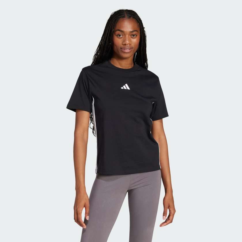 Футболка Essentials 3-Stripes Cotton
