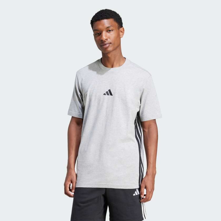 Футболка Essentials 3-Stripes Single Jersey