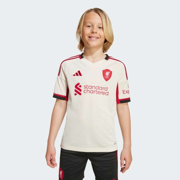 Выездное джерси Liverpool FC 25/26 Away Kids